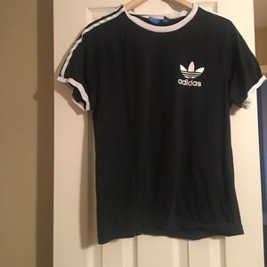 Adidas originals 3 stripe shirt Size Large